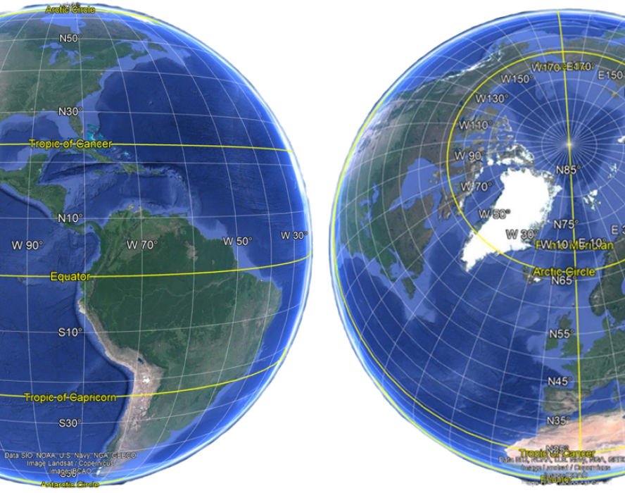 Latitudine e Longitudine