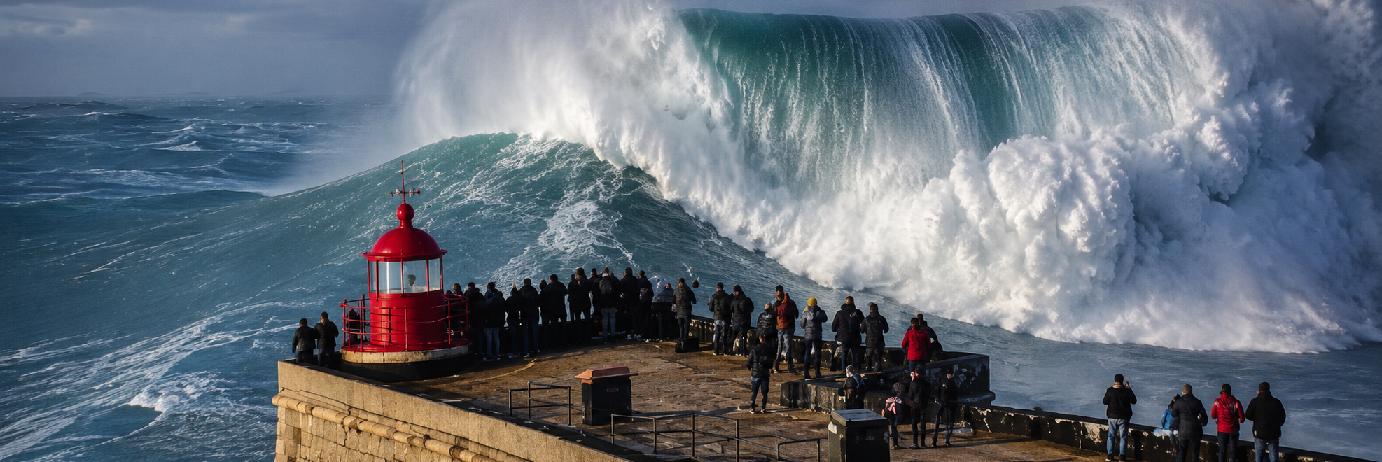 Le onde giganti di Nazarè