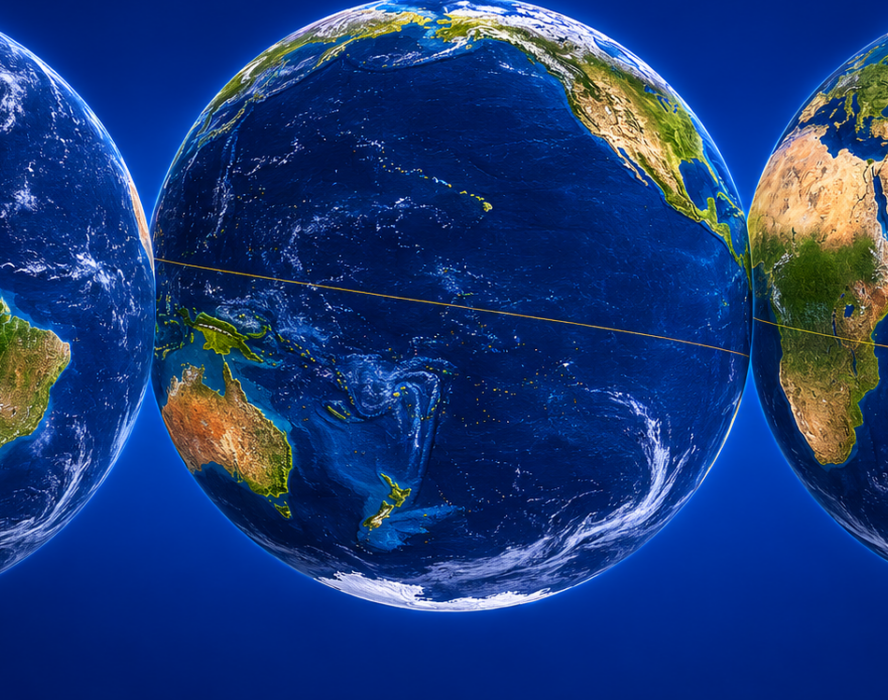 Antipodo il Punto Opposto sulla Terra