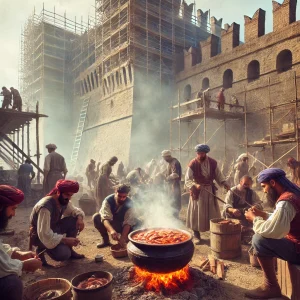 Operai turchi e cacciucco