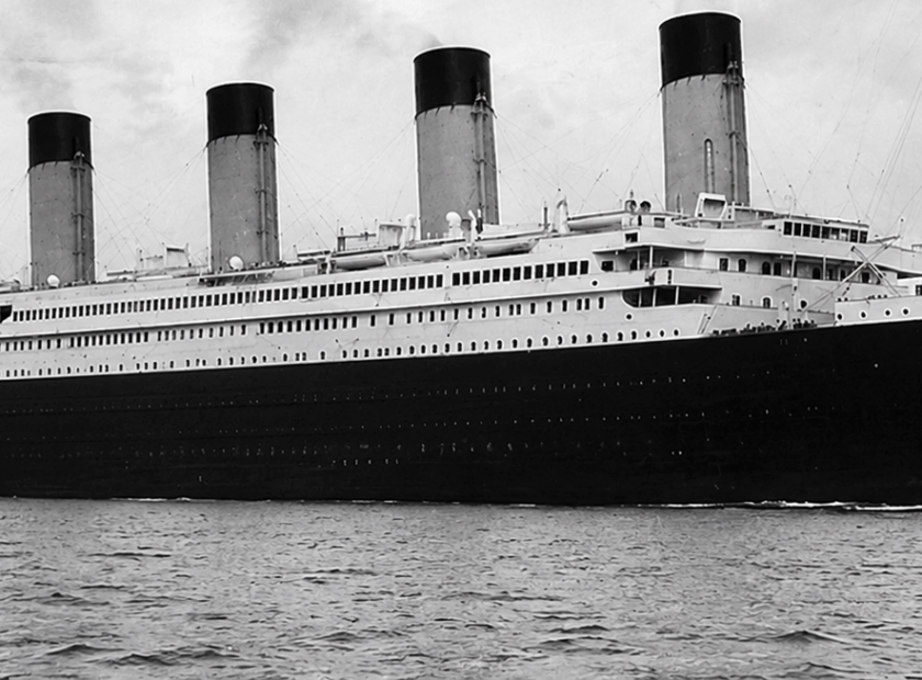 Incendio sul Titanic