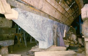 Chiglia della barca