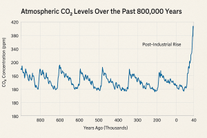 Andamento CO₂ e curva di keeling