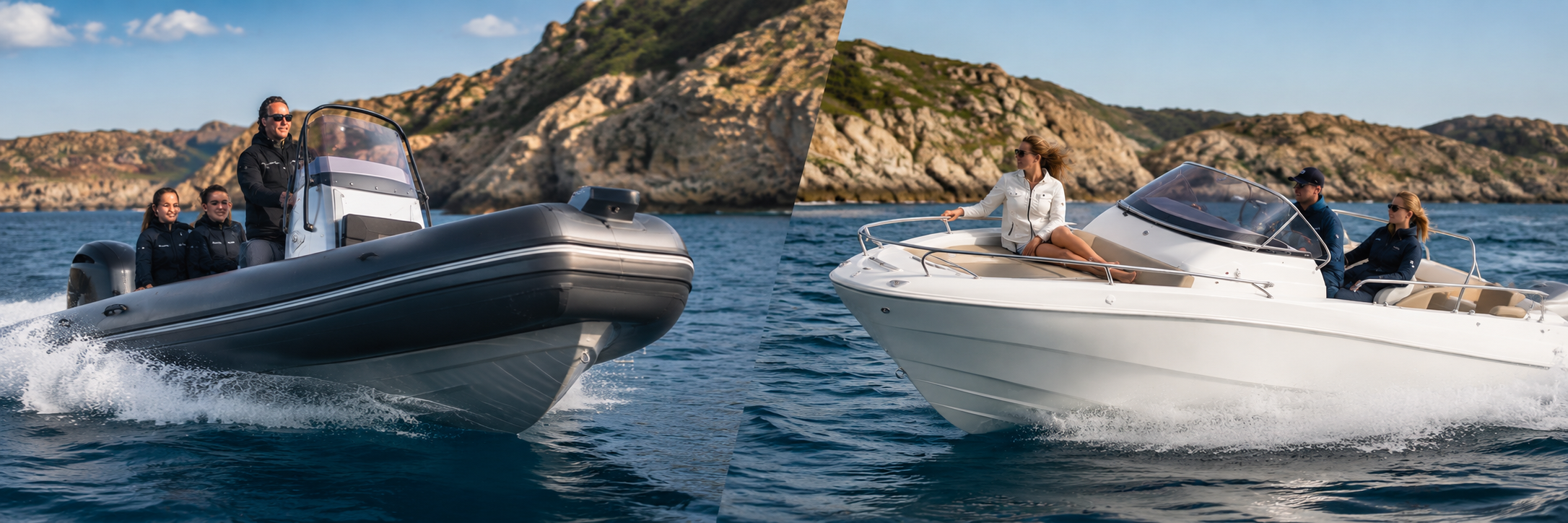 Gommone o barca in vetroresina?