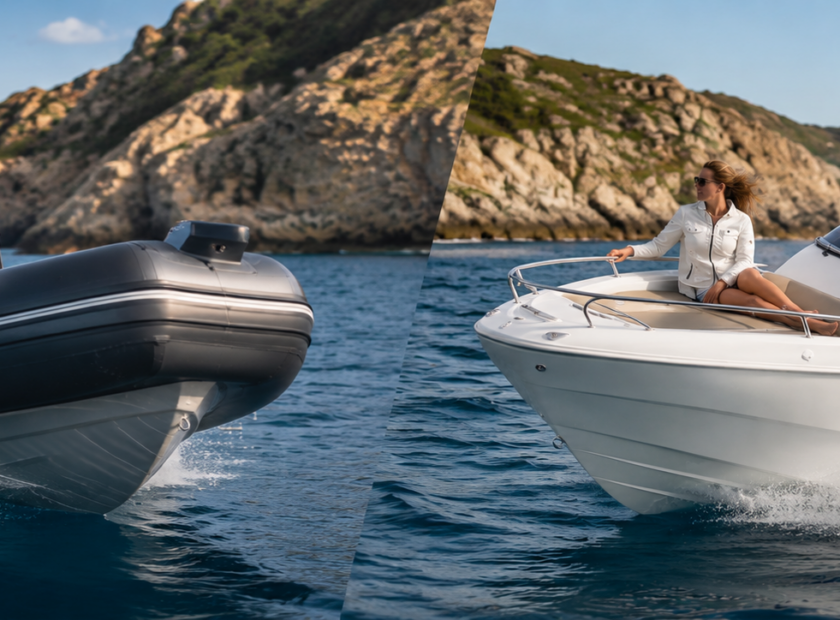 Gommone o barca in vetroresina?