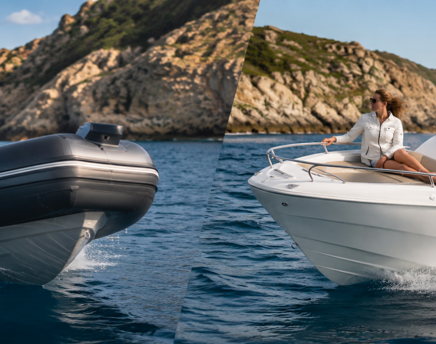 Gommone o barca in vetroresina?