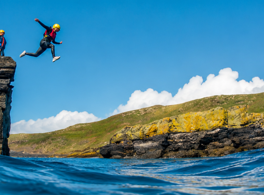 coasteering