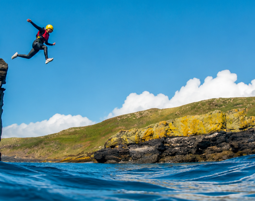 coasteering