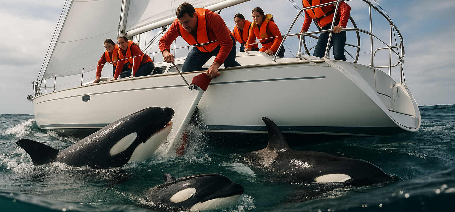 attacchi delle orche alle barche a vela