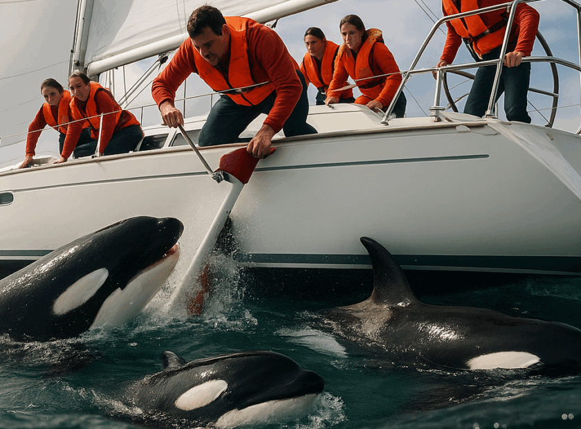 attacchi delle orche alle barche a vela