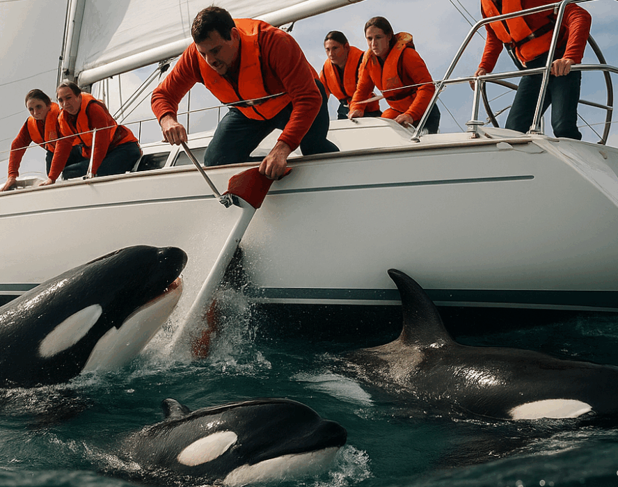 attacchi delle orche alle barche a vela