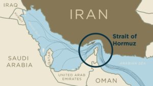 Stretto di Hormuz, dove si trova